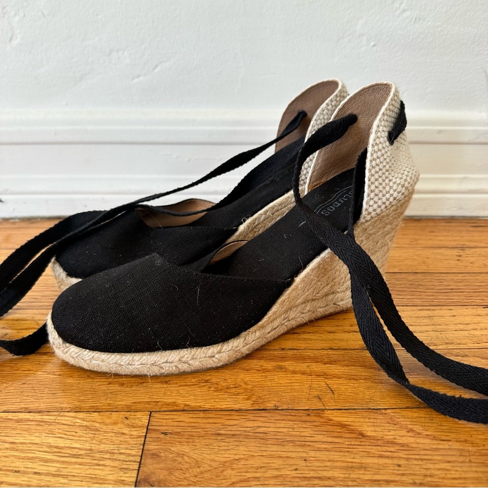 Black Soludos espadrilles